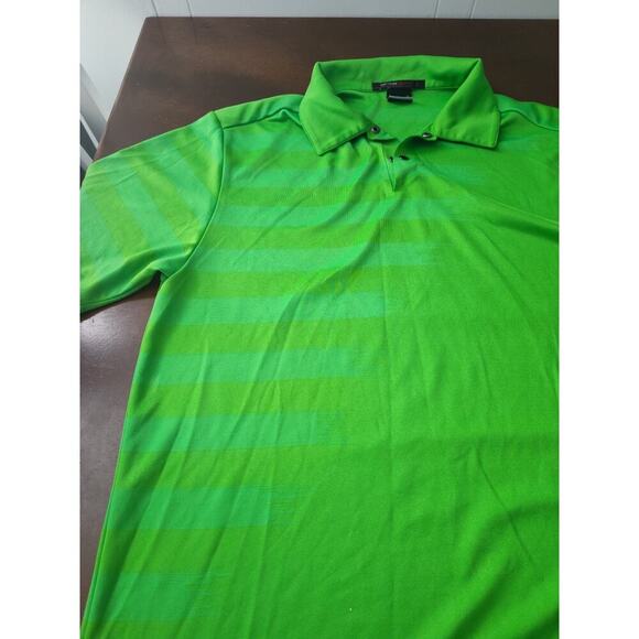 Tiger Woods Collection Dri Fit Adv Polo Shirt Men's Small Green Golf TW - Picture 2 of 7